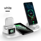 2021 6 in 1 Wireless Charger Dock Station
