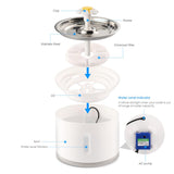 2.4L Automatic Cat Water Fountain Water