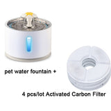 2.4L Automatic Cat Water Fountain Water