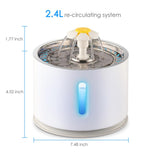 2.4L Automatic Cat Water Fountain Water