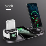 2021 6 in 1 Wireless Charger Dock Station