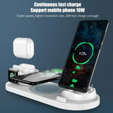 2021 6 in 1 Wireless Charger Dock Station