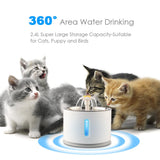 2.4L Automatic Cat Water Fountain Water